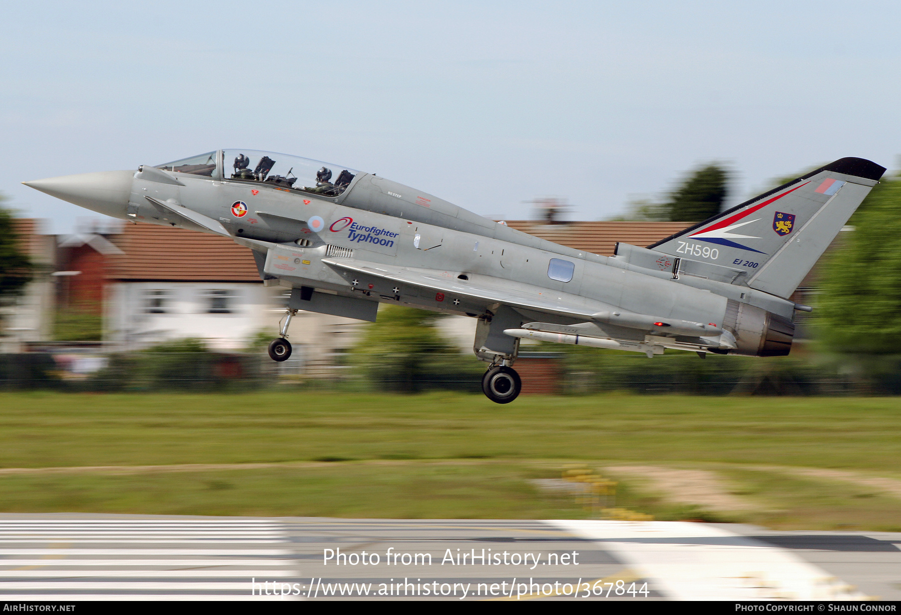 Aircraft Photo of ZH590 | Eurofighter EF-2000 Typhoon DA | UK - Air Force | AirHistory.net #367844