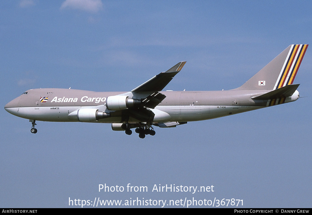 Aircraft Photo of HL7436 | Boeing 747-48EF/SCD | Asiana Airlines Cargo | AirHistory.net #367871