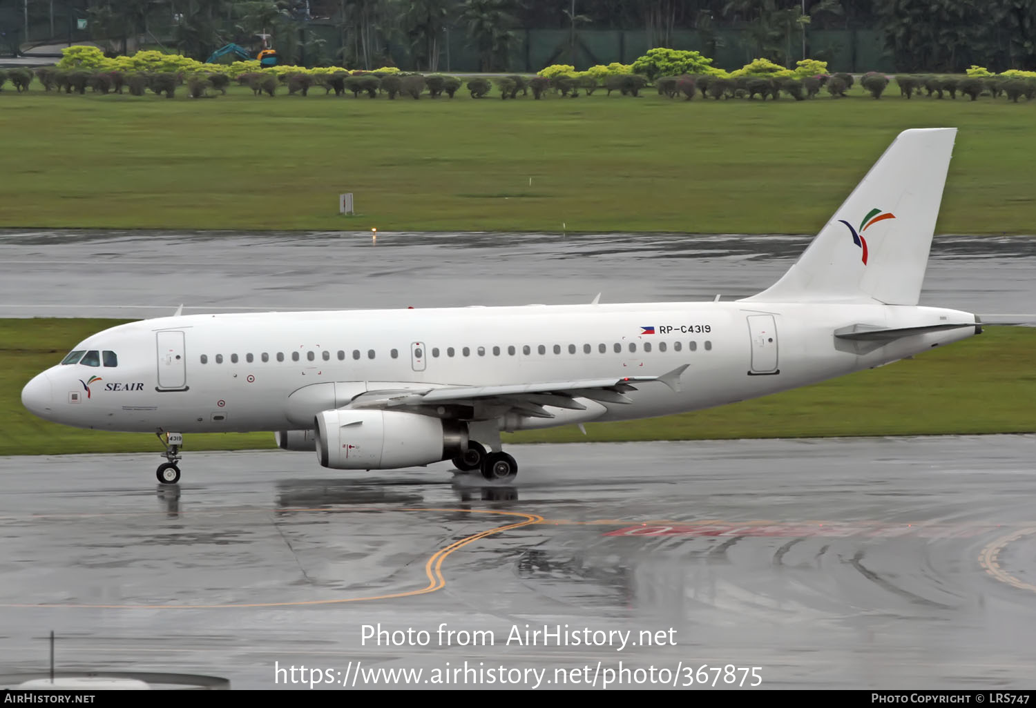 Aircraft Photo of RP-C4319 | Airbus A319-132 | SEAir - South East Asian Airlines | AirHistory.net #367875