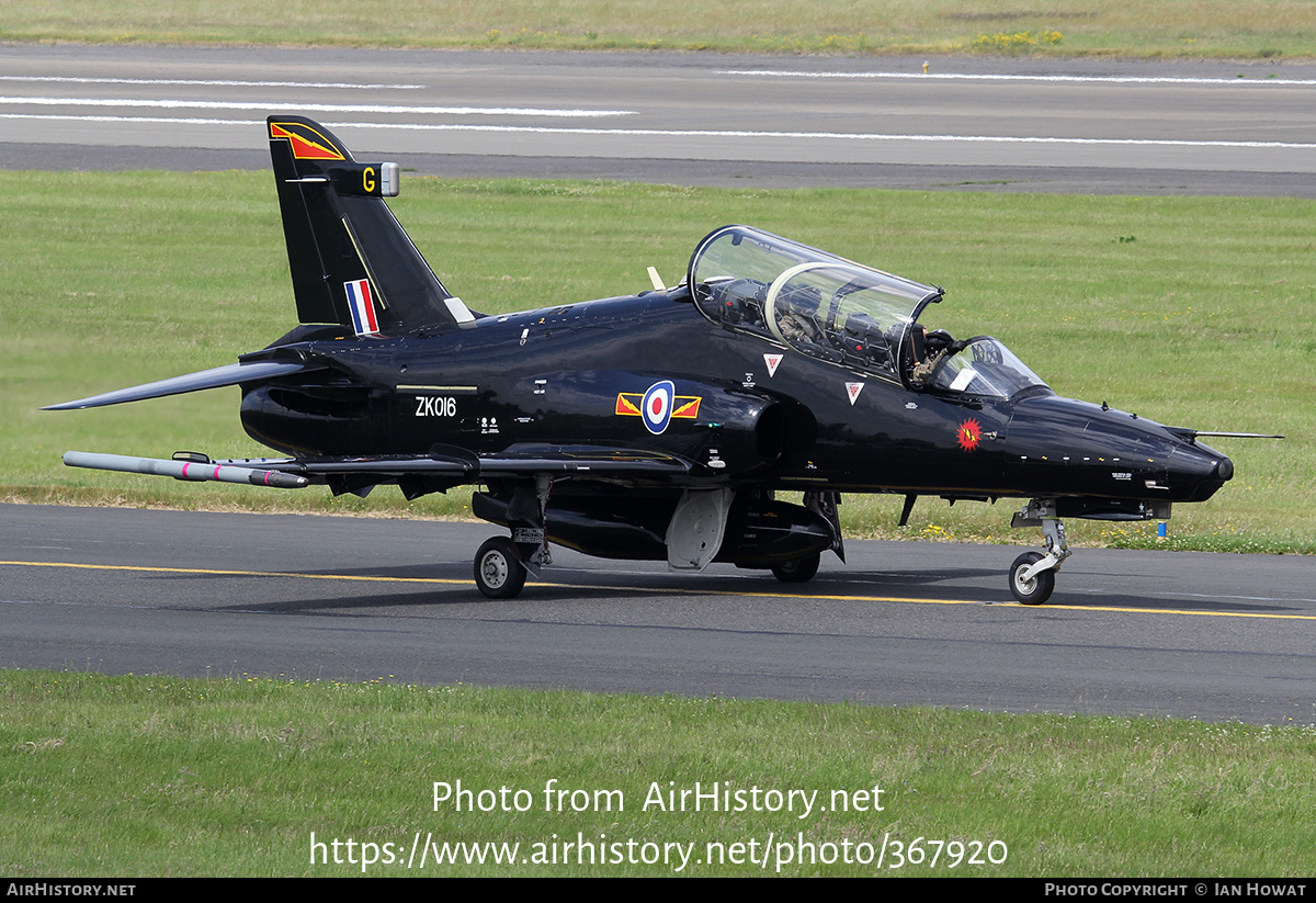 Aircraft Photo of ZK016 | BAE Systems Hawk T2 | UK - Air Force | AirHistory.net #367920