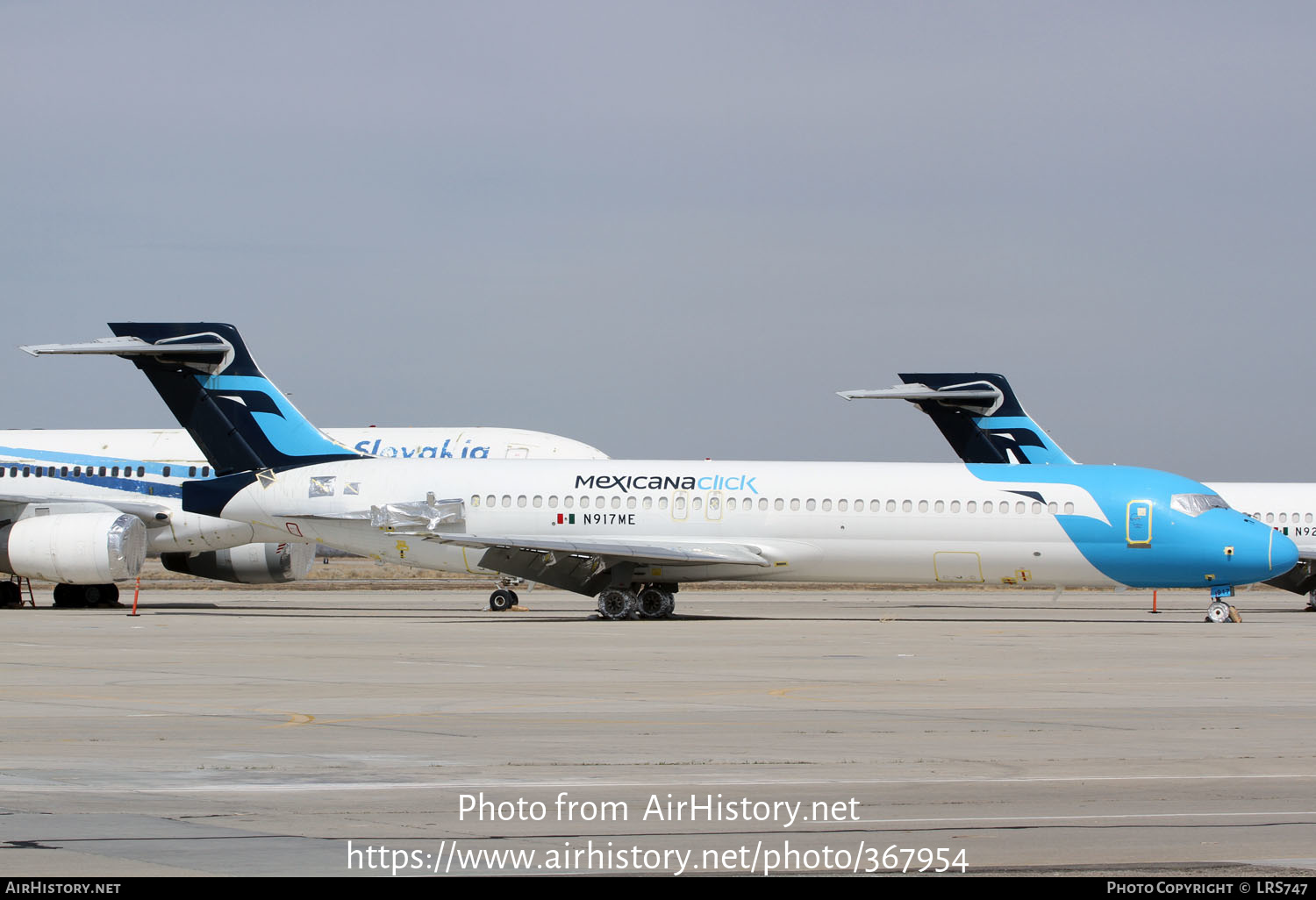 Aircraft Photo of N917ME | Boeing 717-2BL | MexicanaClick | AirHistory.net #367954