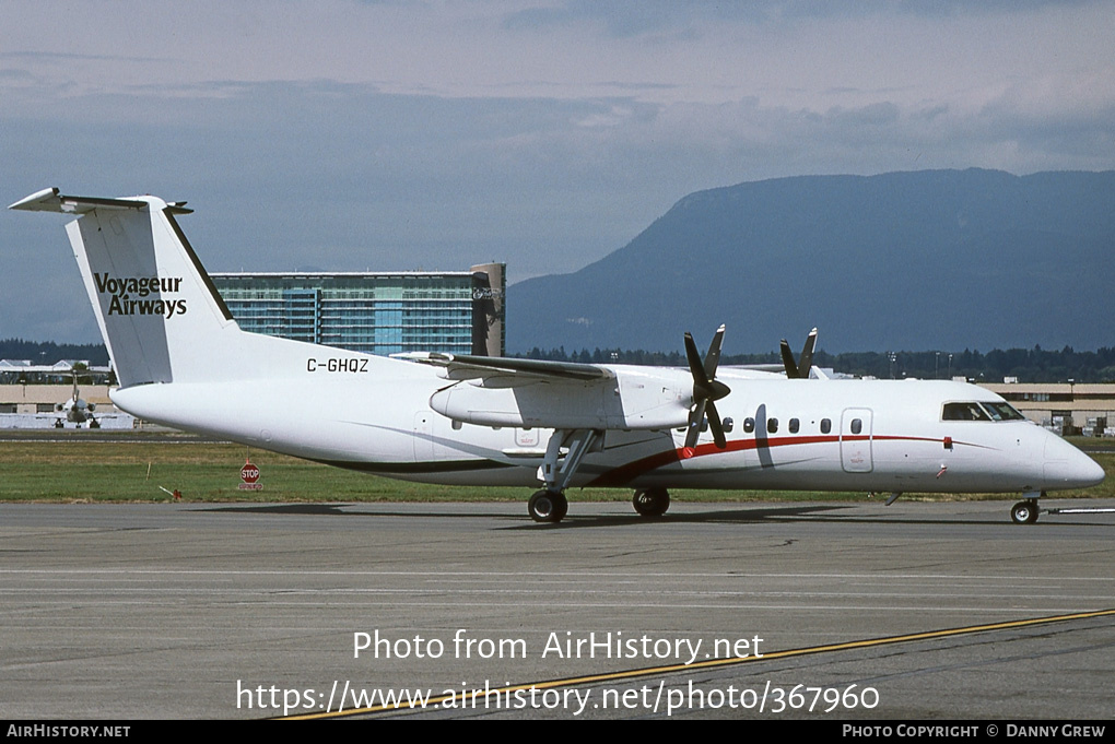 Aircraft Photo of C-GHQZ | Bombardier DHC-8-314Q Dash 8 | Voyageur Airways | AirHistory.net #367960