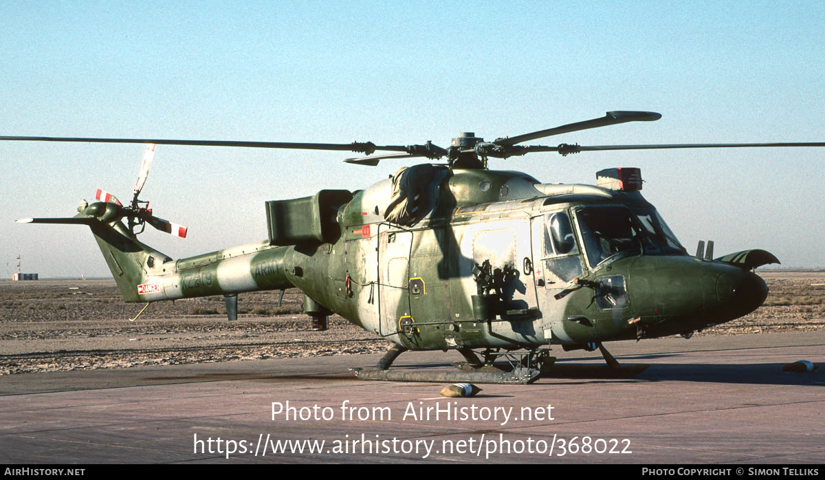 Aircraft Photo of XZ219 | Westland WG-13 Lynx AH7 | UK - Army | AirHistory.net #368022