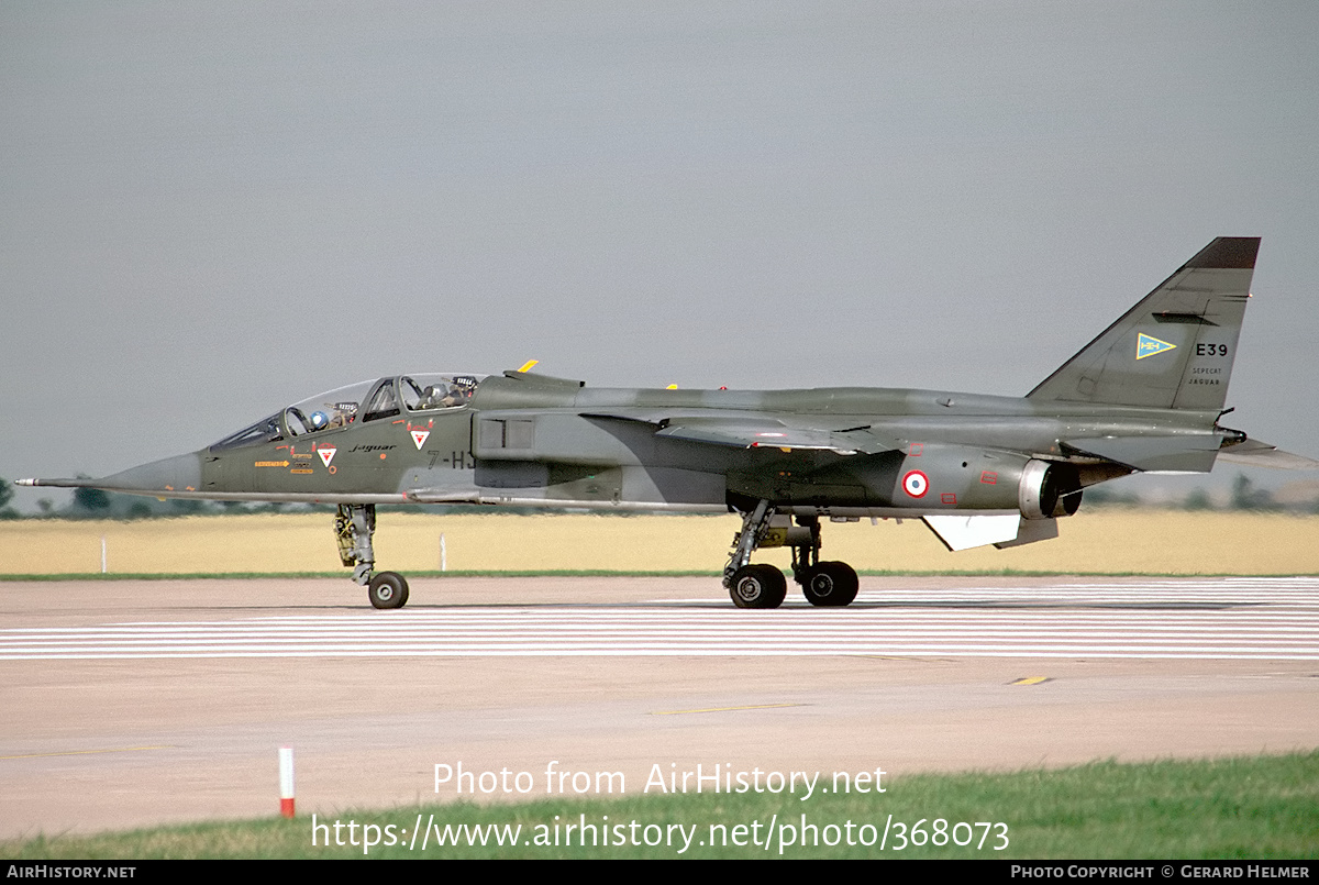 Aircraft Photo of E39 | Sepecat Jaguar E | France - Air Force | AirHistory.net #368073