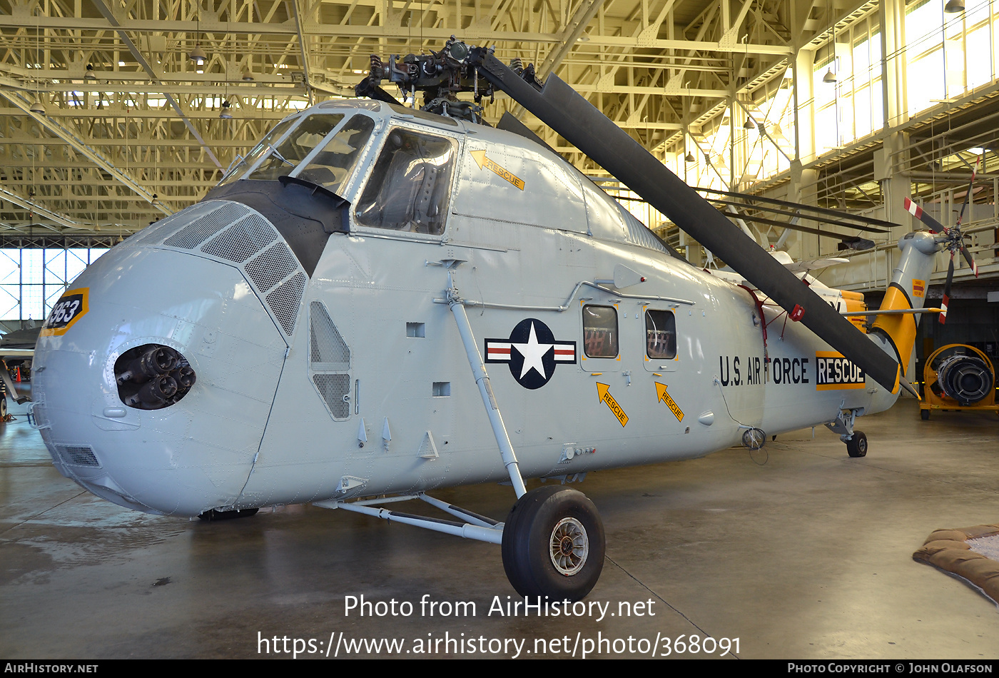 Aircraft Photo of 148963 | Sikorsky HH-34J Choctaw | USA - Air Force | AirHistory.net #368091