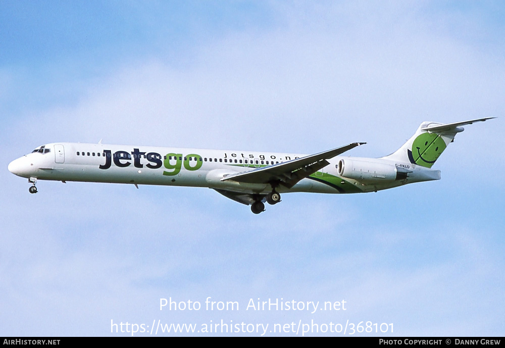 Aircraft Photo of C-FKLO | McDonnell Douglas MD-83 (DC-9-83) | Jetsgo | AirHistory.net #368101