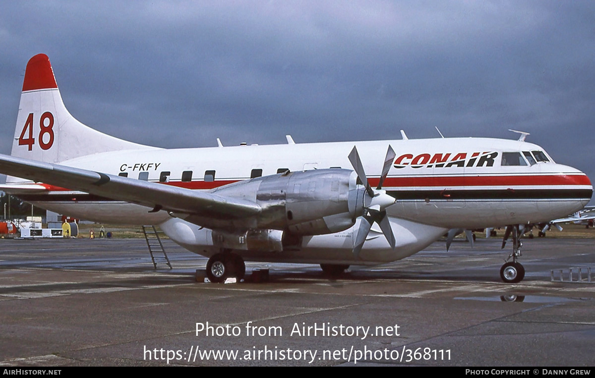 Aircraft Photo of C-FKFY | Convair 580 | Conair Aviation | AirHistory.net #368111