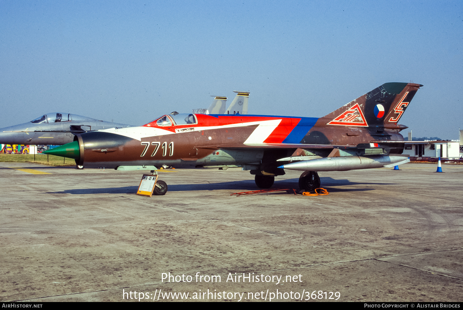 Aircraft Photo of 7711 | Mikoyan-Gurevich MiG-21MF | Czechia - Air Force | AirHistory.net #368129