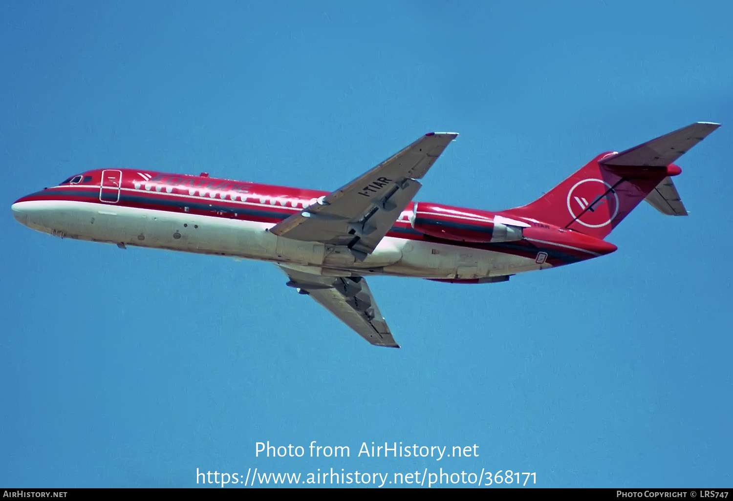 Aircraft Photo of I-TIAR | McDonnell Douglas DC-9-15RC | Fortune Aviation | AirHistory.net #368171