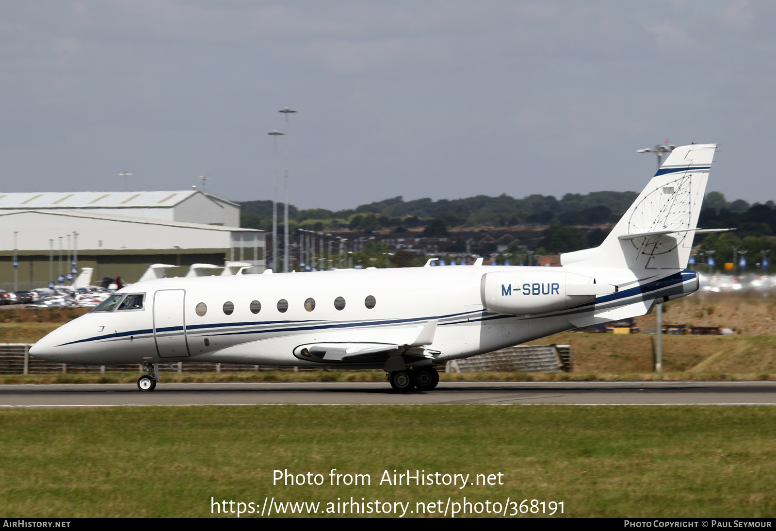 Aircraft Photo of M-SBUR | Israel Aircraft Industries Gulfstream G200 | AirHistory.net #368191