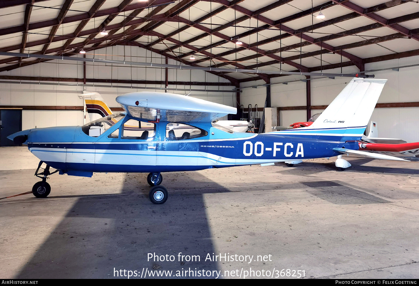 Aircraft Photo of OO-FCA | Reims F177RG Cardinal RG | AirHistory.net #368251