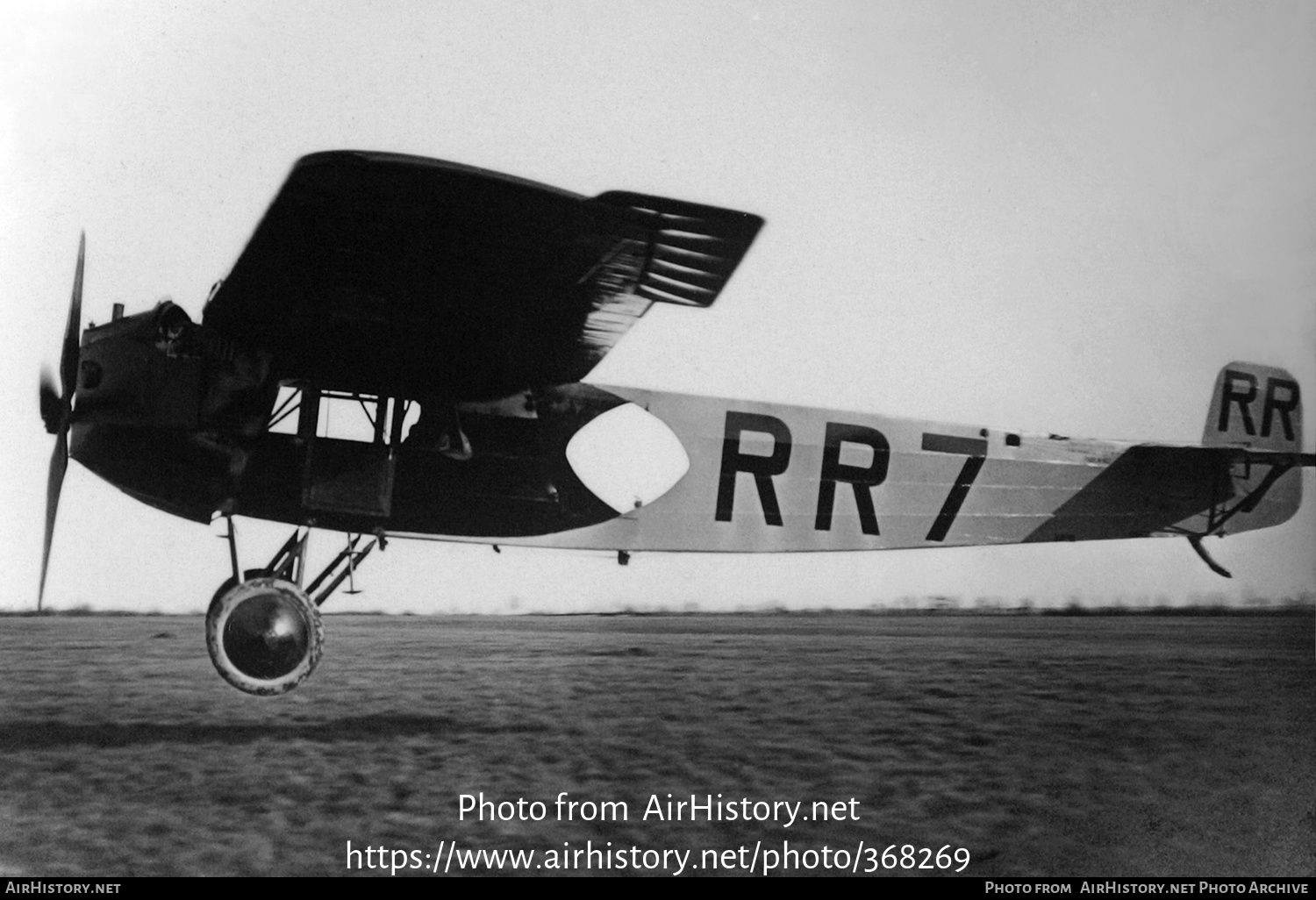 Aircraft Photo of RR-7 | Fokker F.III | Deruluft | AirHistory.net #368269