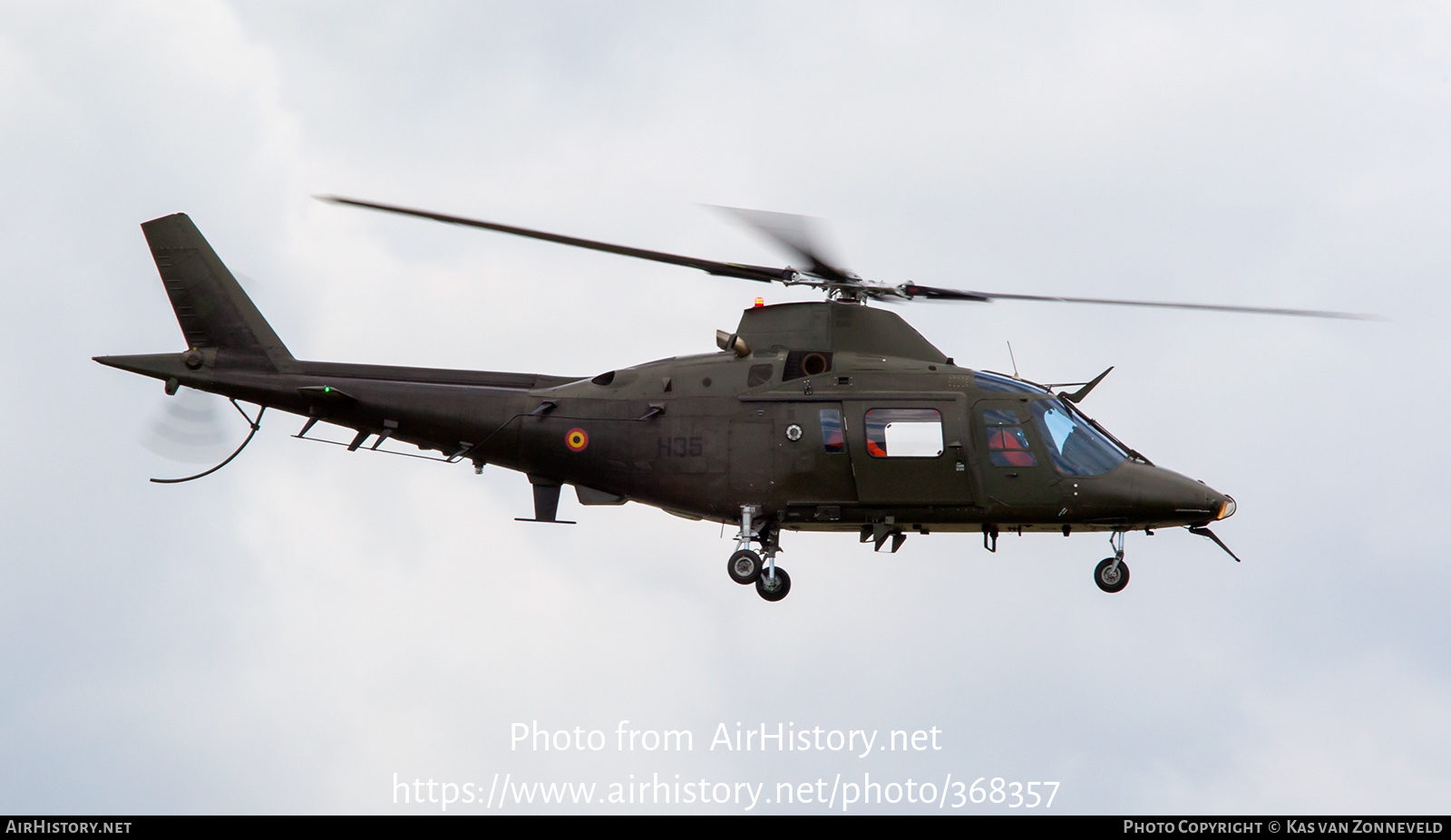 Aircraft Photo of H35 | Agusta A-109BA | Belgium - Air Force | AirHistory.net #368357