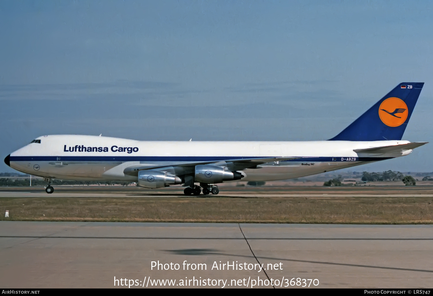 Aircraft Photo of D-ABZB | Boeing 747-230F/SCD | Lufthansa Cargo | AirHistory.net #368370