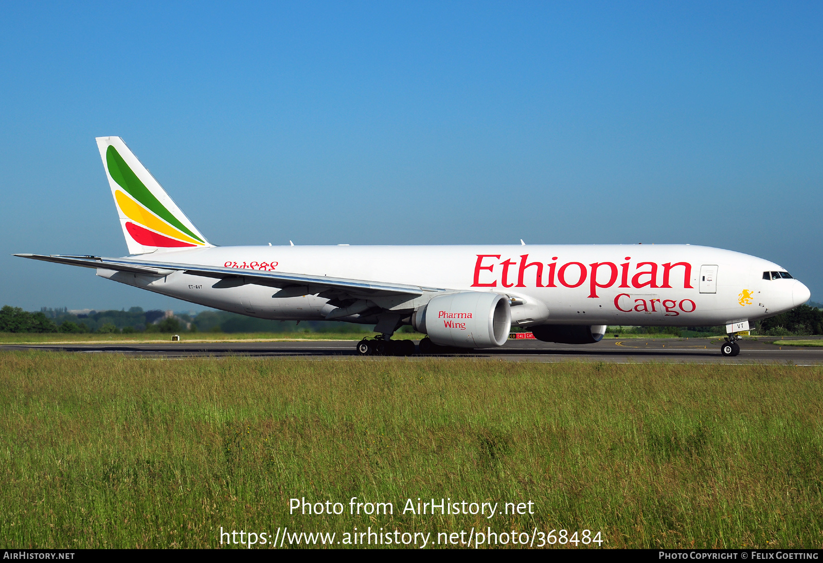 Aircraft Photo of ET-AVT | Boeing 777-F | Ethiopian Airlines Cargo | AirHistory.net #368484