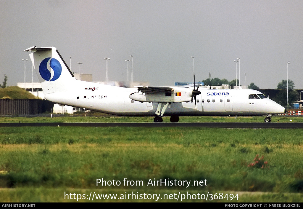 Aircraft Photo of PH-SDM | De Havilland Canada DHC-8-311 Dash 8 | Sabena | AirHistory.net #368494