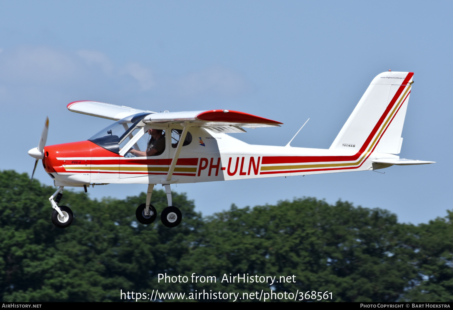 Aircraft Photo of PH-ULN | Tecnam P-92J Echo | Flight School Teuge | AirHistory.net #368561