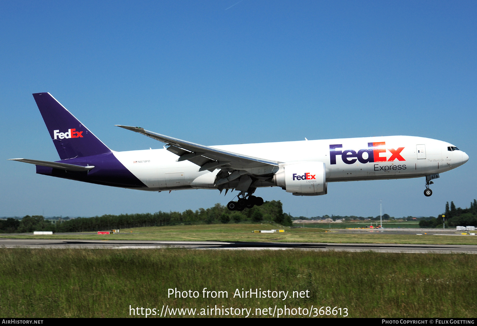 Aircraft Photo of N878FD | Boeing 777-FS2 | FedEx Express - Federal Express | AirHistory.net #368613