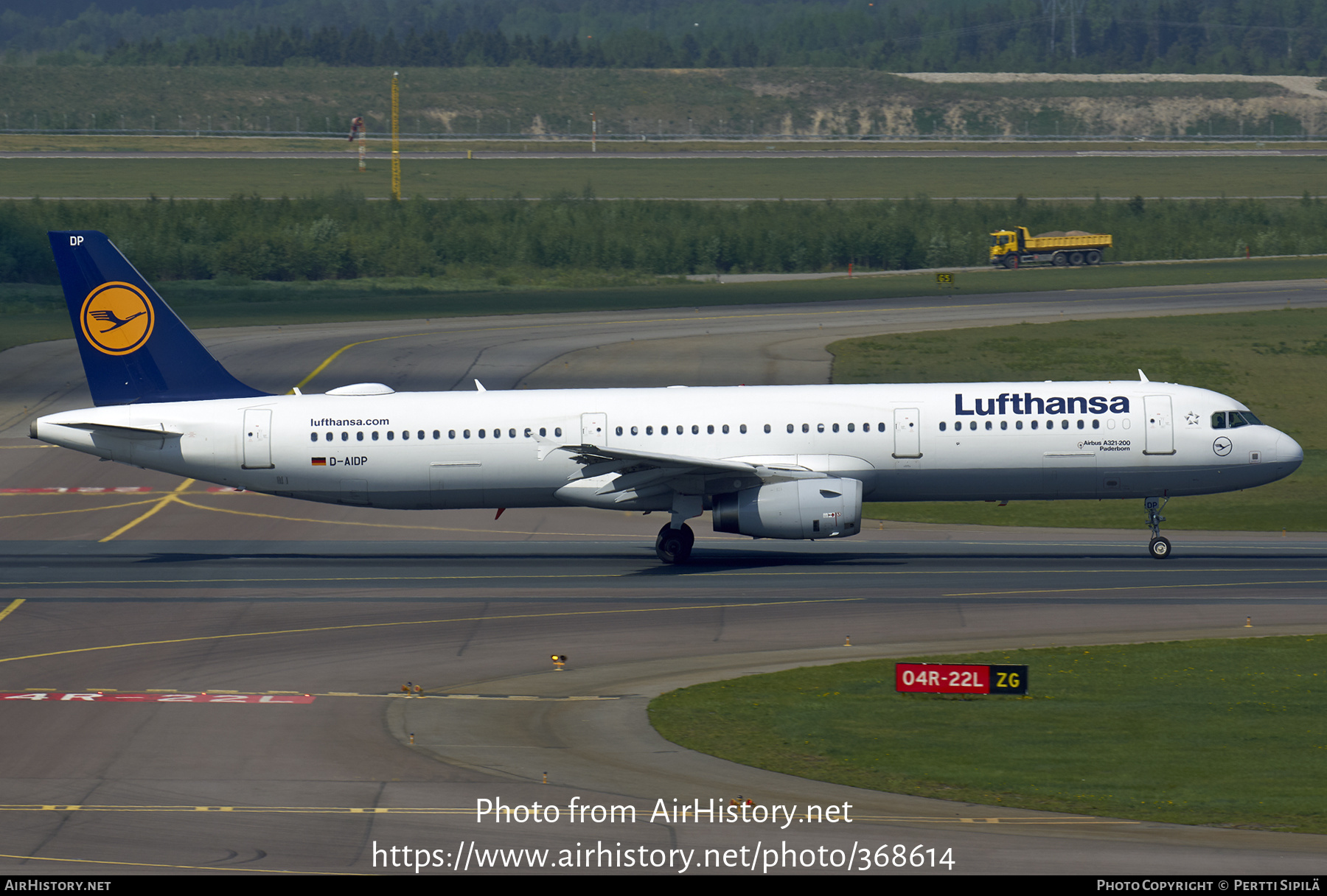 Aircraft Photo of D-AIDP | Airbus A321-231 | Lufthansa | AirHistory.net #368614