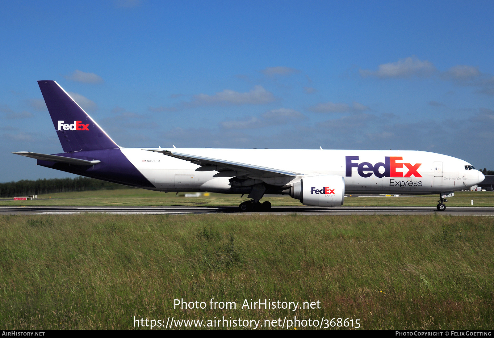 Aircraft Photo of N895FD | Boeing 777-FS2 | FedEx Express | AirHistory ...