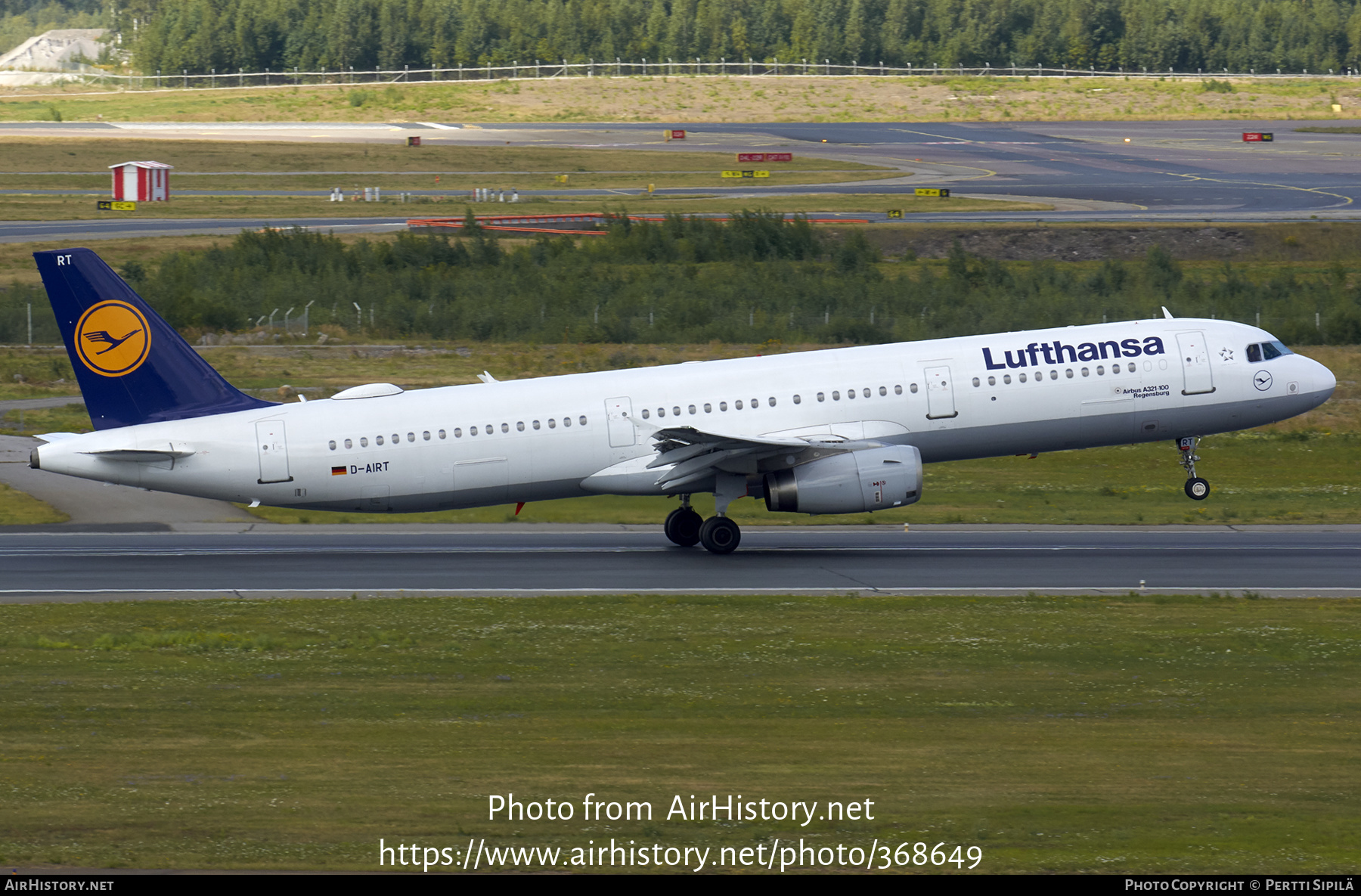 Aircraft Photo of D-AIRT | Airbus A321-131 | Lufthansa | AirHistory.net #368649