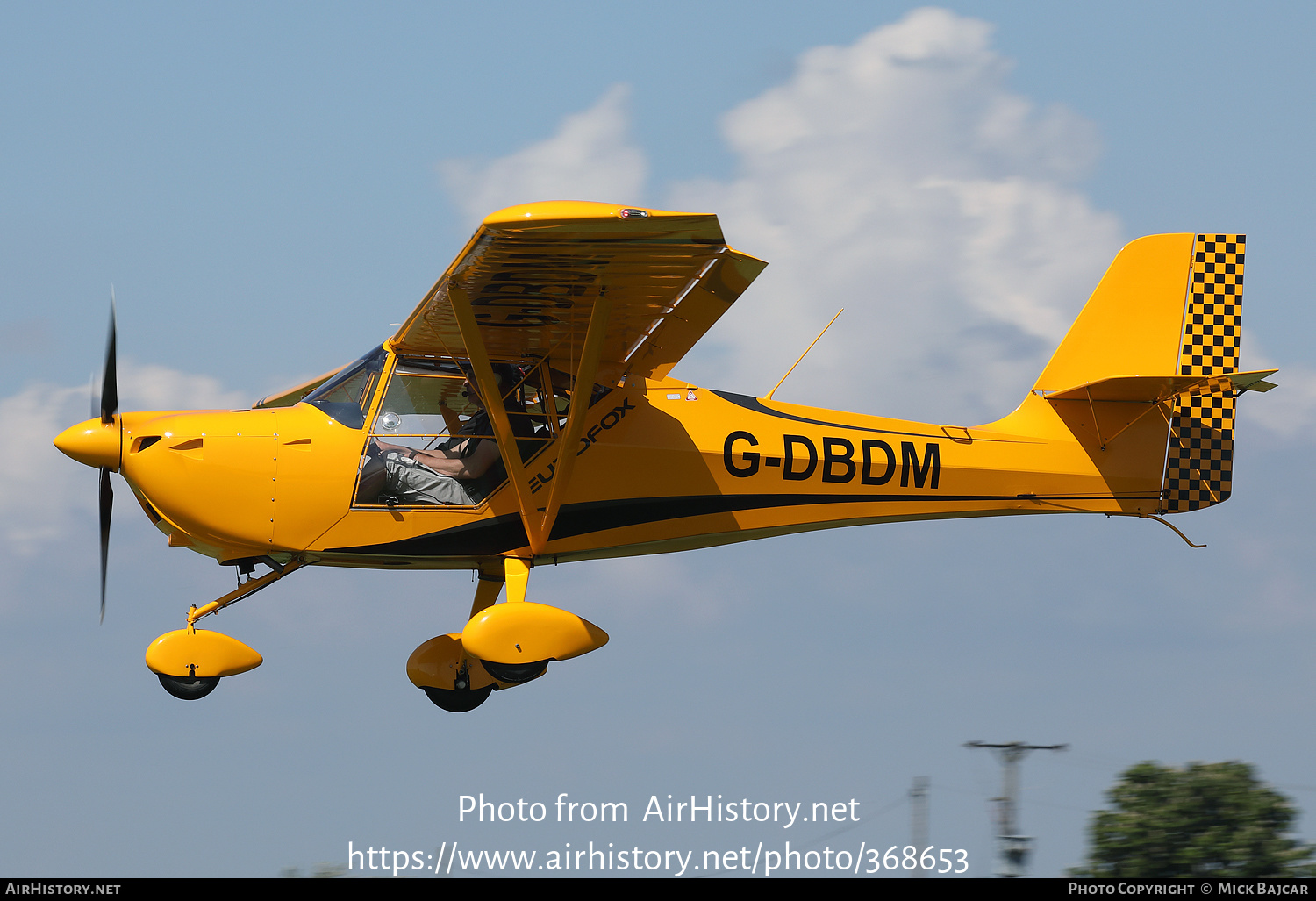 Aircraft Photo of G-DBDM | Ascent Eurofox 3K | AirHistory.net #368653