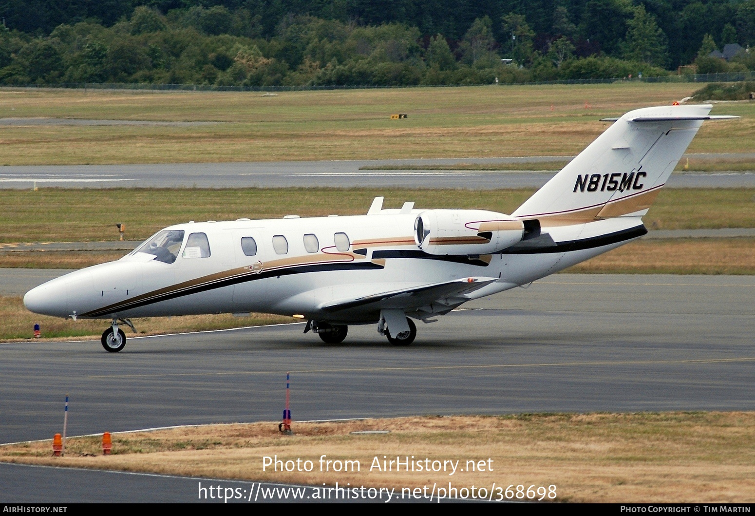 Aircraft Photo of N815MC | Cessna 525 CitationJet | AirHistory.net #368698