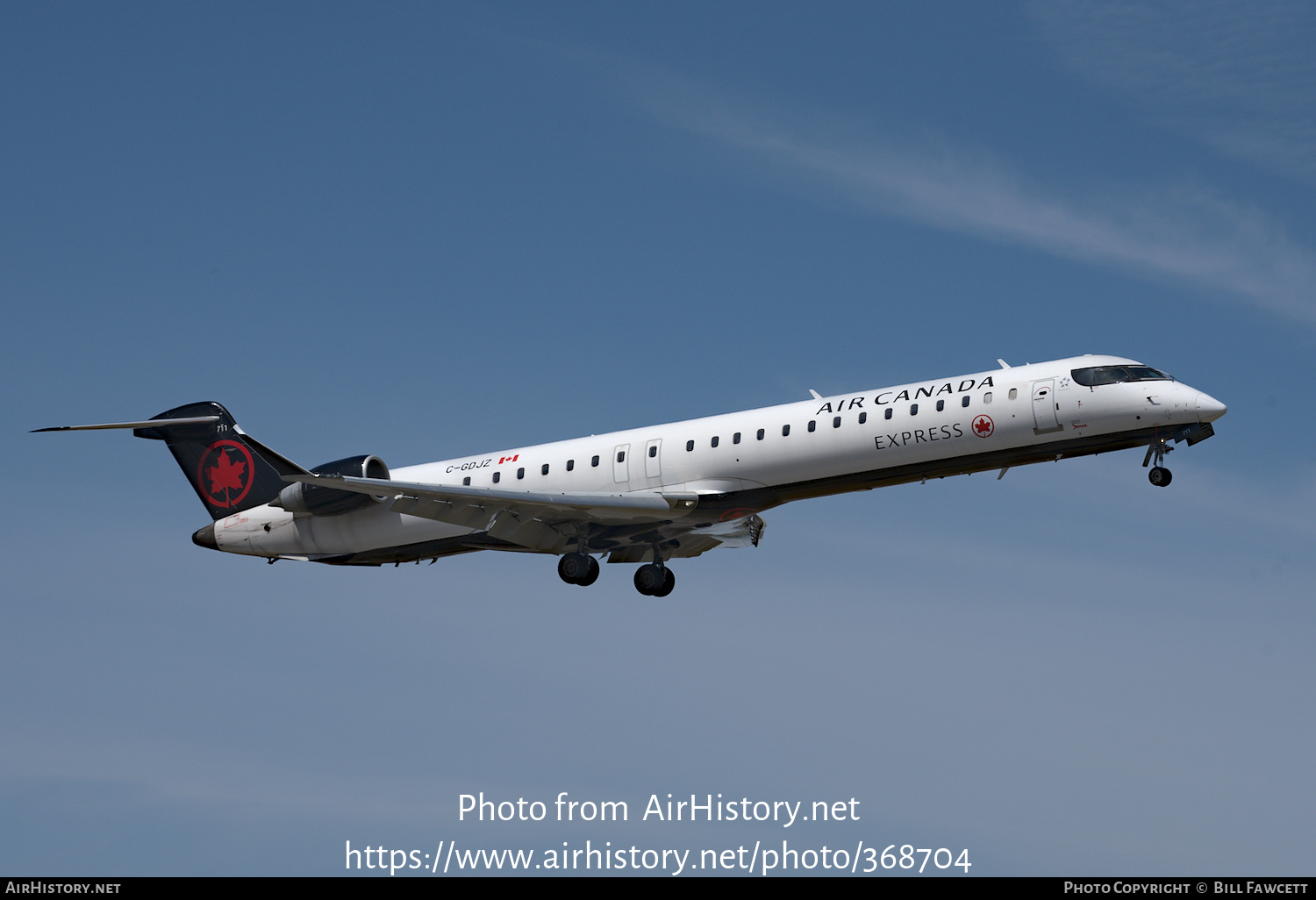 Aircraft Photo of C-GDJZ | Bombardier CRJ-900LR (CL-600-2D24) | Air Canada Express | AirHistory.net #368704