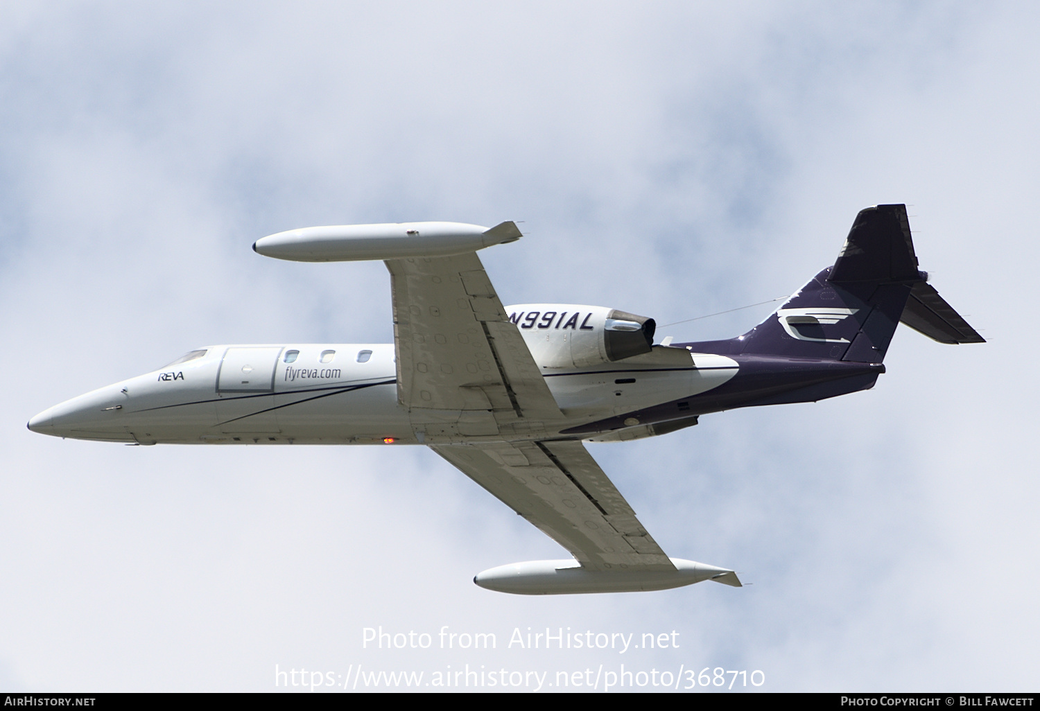 Aircraft Photo of N991AL | Gates Learjet 35A | REVA | AirHistory.net #368710