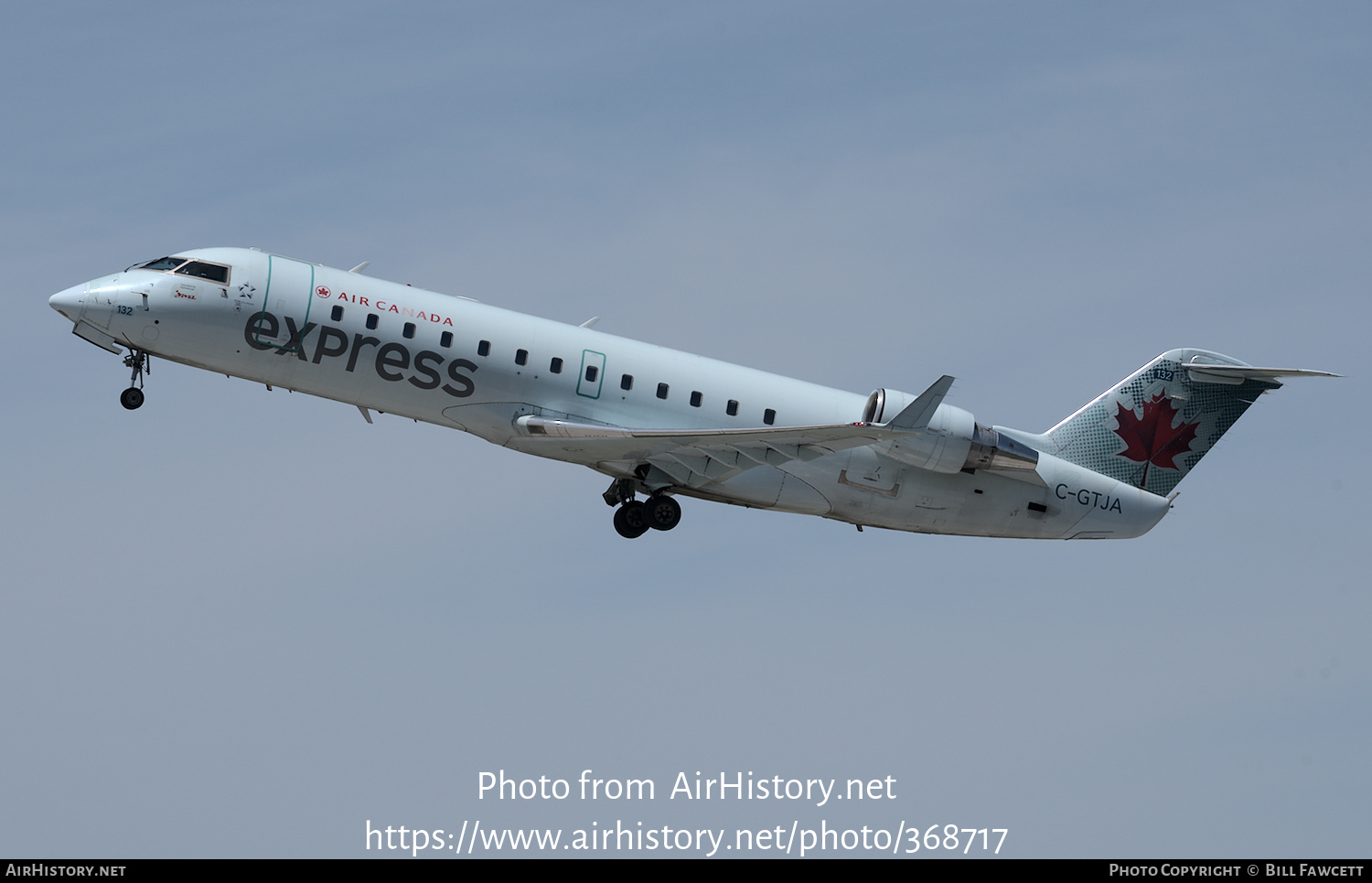 Aircraft Photo of C-GTJA | Bombardier CRJ-200ER (CL-600-2B19) | Air Canada Jazz | AirHistory.net #368717