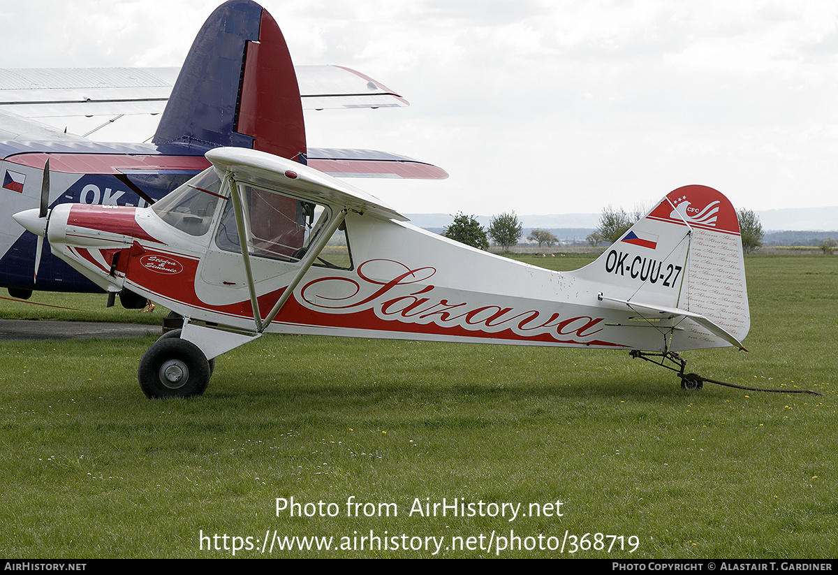 Aircraft Photo of OK-CUU-27 | Let-Mont Piper Twin UL | AirHistory.net #368719