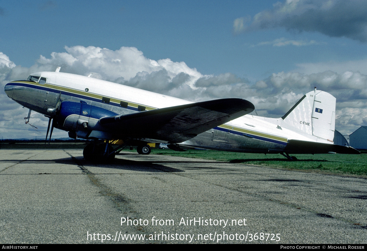 Aircraft Photo of C-FIAE | Douglas C-47 Skytrain | Alberta Government | AirHistory.net #368725