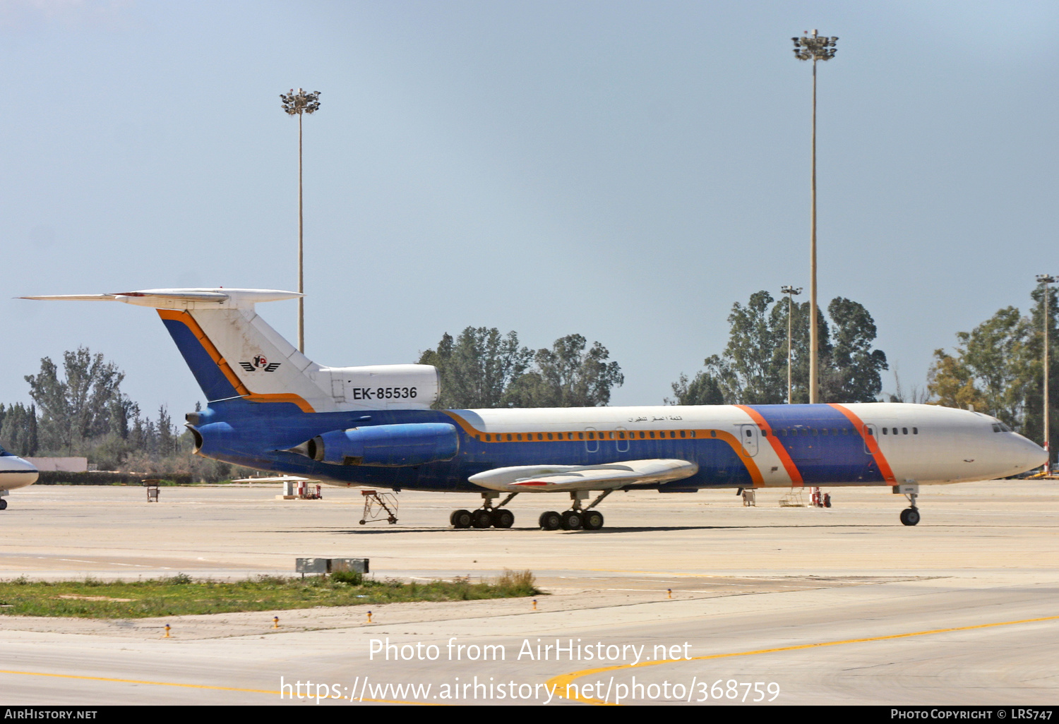 Aircraft Photo of EK-85536 | Tupolev Tu-154B-2 | Kallat Elsaker Air | AirHistory.net #368759