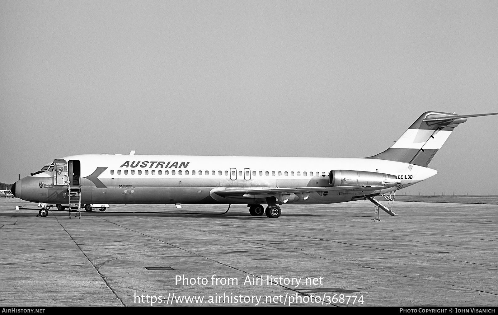 Aircraft Photo of OE-LDB | McDonnell Douglas DC-9-32 | Austrian Airlines | AirHistory.net #368774