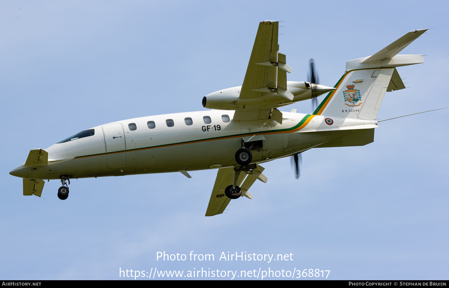 Aircraft Photo of MM62249 | Piaggio P-180 Avanti | Italy - Guardia di Finanza | AirHistory.net #368817