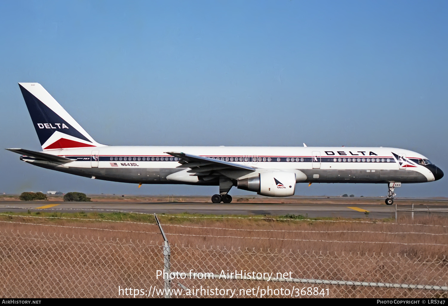 Aircraft Photo of N643DL | Boeing 757-232 | Delta Air Lines | AirHistory.net #368841