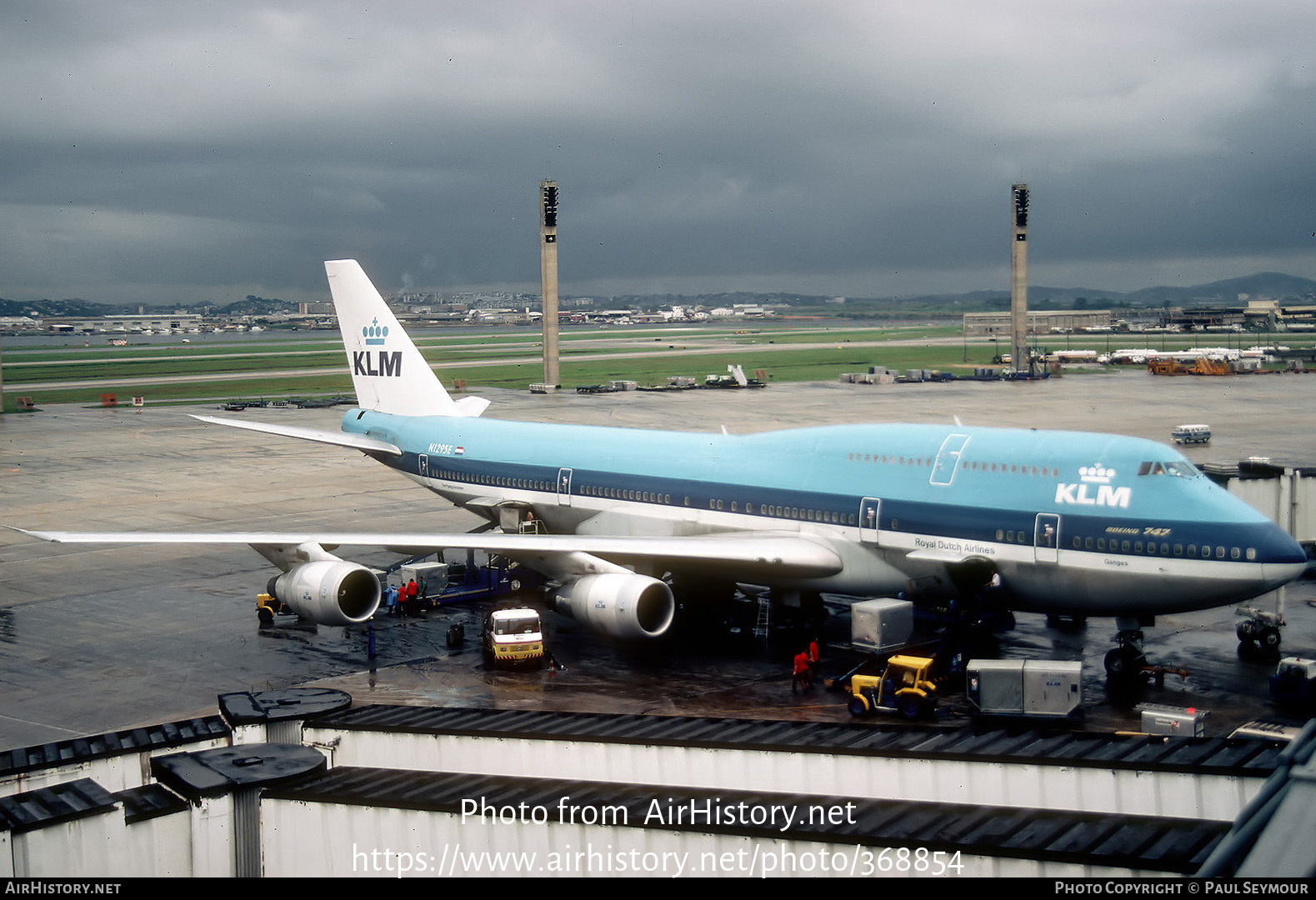 Aircraft Photo of N1295E | Boeing 747-206B(SUD) | KLM - Royal Dutch Airlines | AirHistory.net #368854