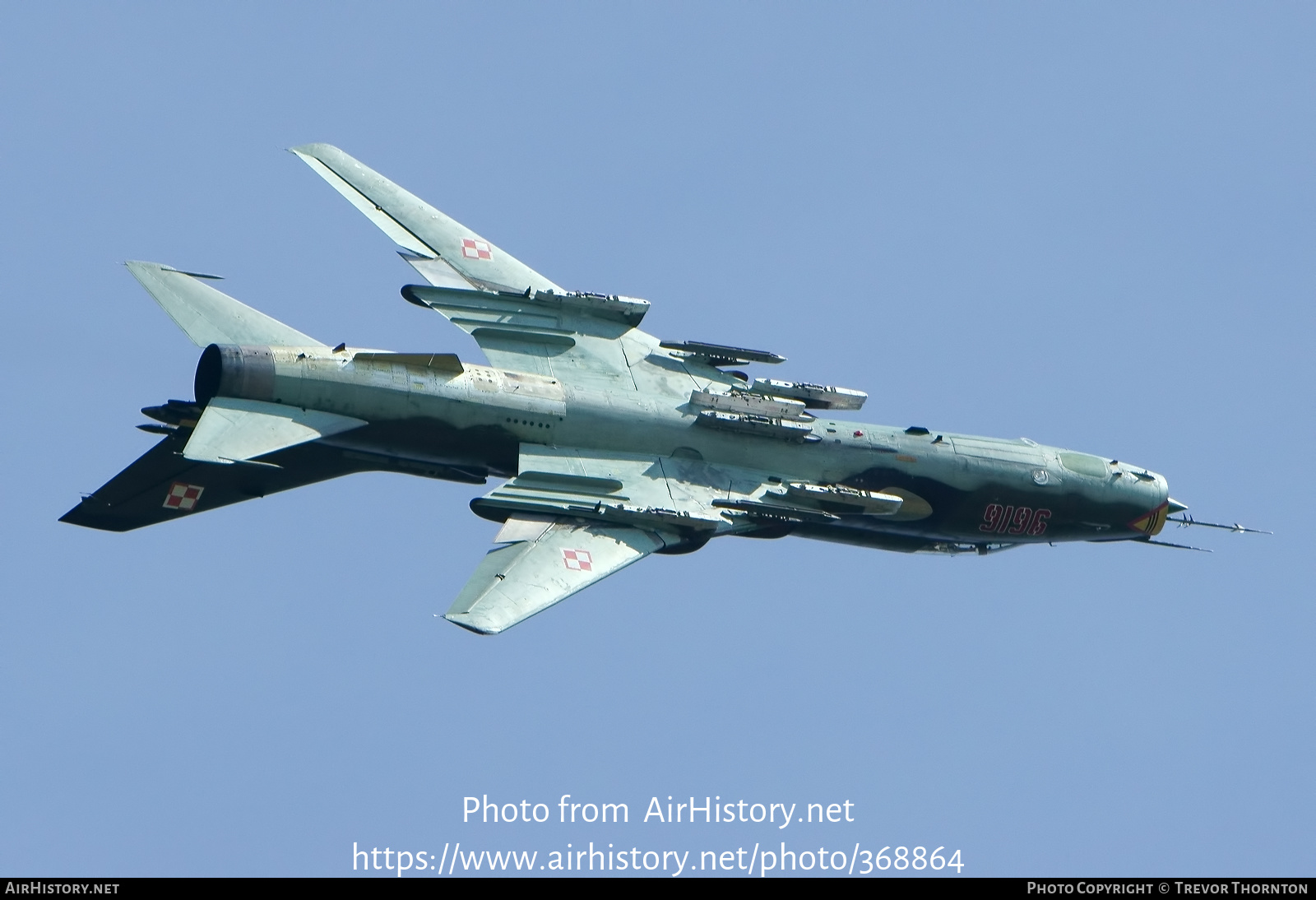 Aircraft Photo of 9616 | Sukhoi Su-22M4 | Poland - Air Force | AirHistory.net #368864