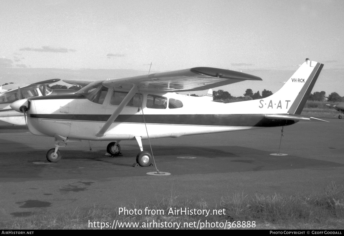 Aircraft Photo of VH-RCK | Cessna 210A | South Australian Air Taxis - SAAT | AirHistory.net #368888