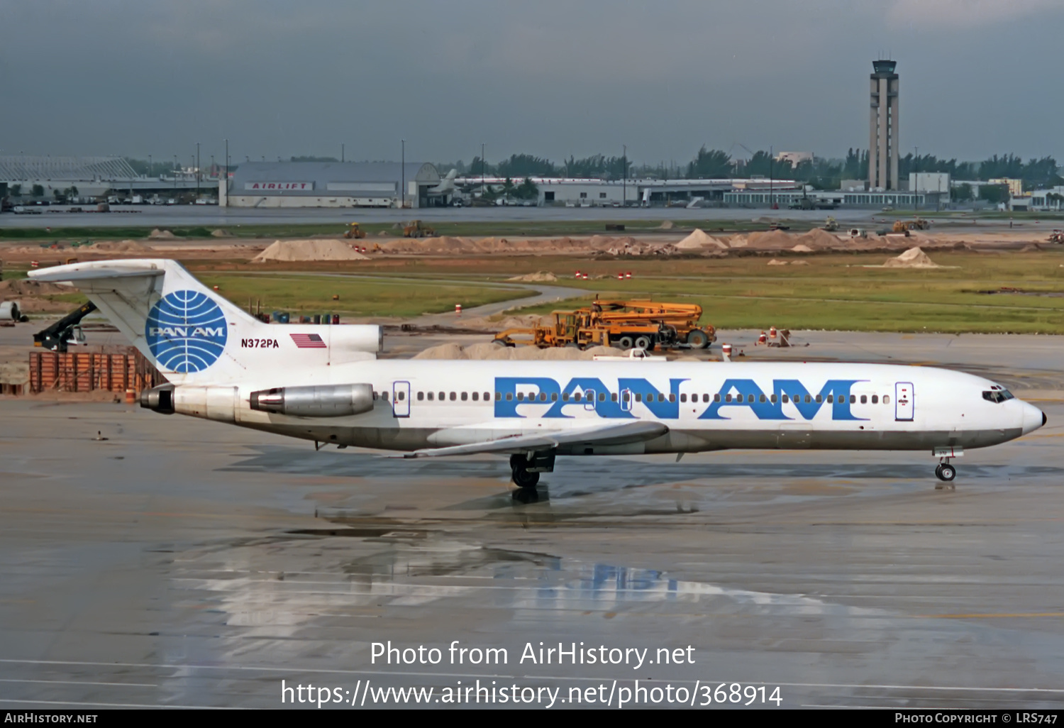 Aircraft Photo of N372PA | Boeing 727-295 | Pan American World Airways - Pan Am | AirHistory.net #368914