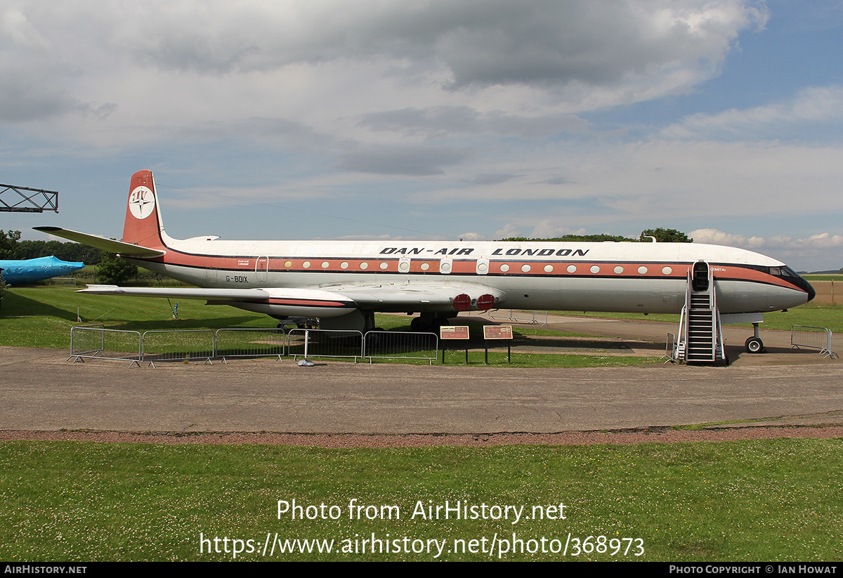 Aircraft Photo of G-BDIX | De Havilland D.H. 106 Comet 4C | Dan-Air London | AirHistory.net #368973