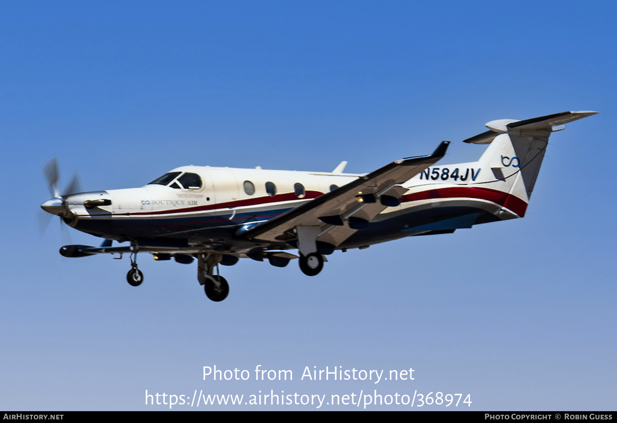 Aircraft Photo of N584JV | Pilatus PC-12/45 | Boutique Air | AirHistory.net #368974