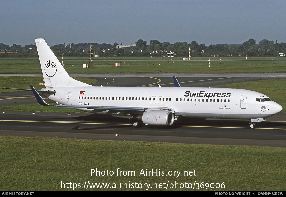 Aircraft Photo of TC-SUJ | Boeing 737-8CX | SunExpress | AirHistory.net #369006