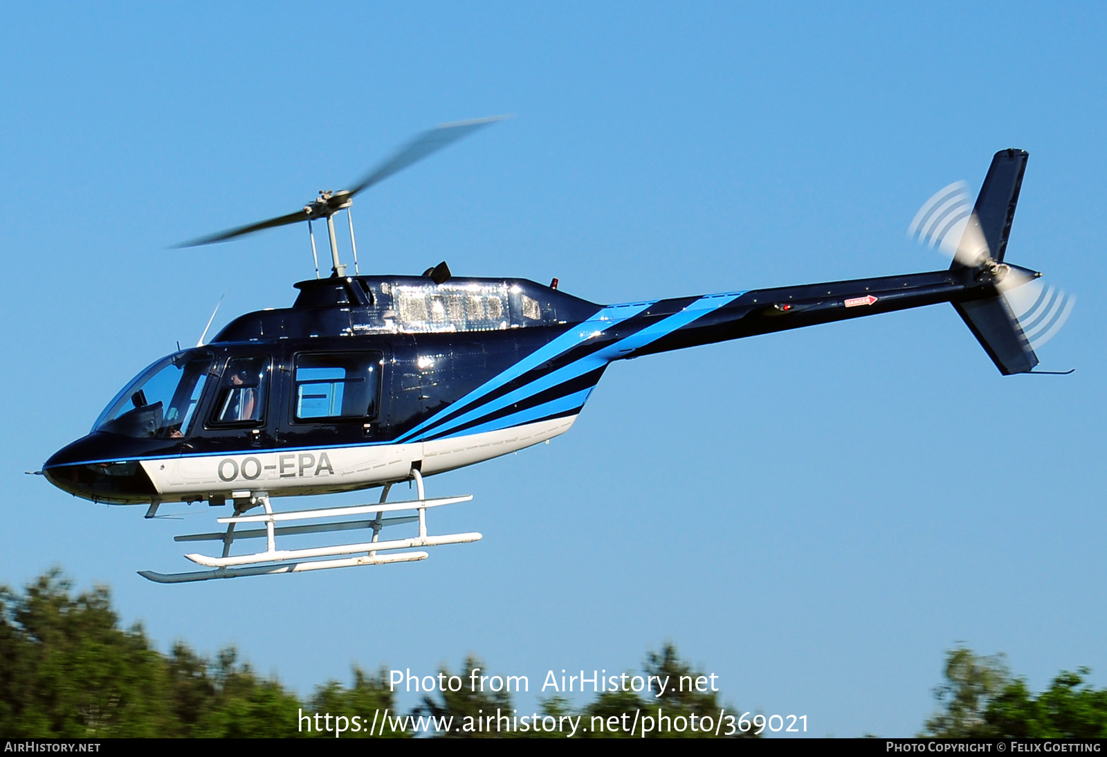 Aircraft Photo of OO-EPA | Bell 206B JetRanger II | AirHistory.net #369021