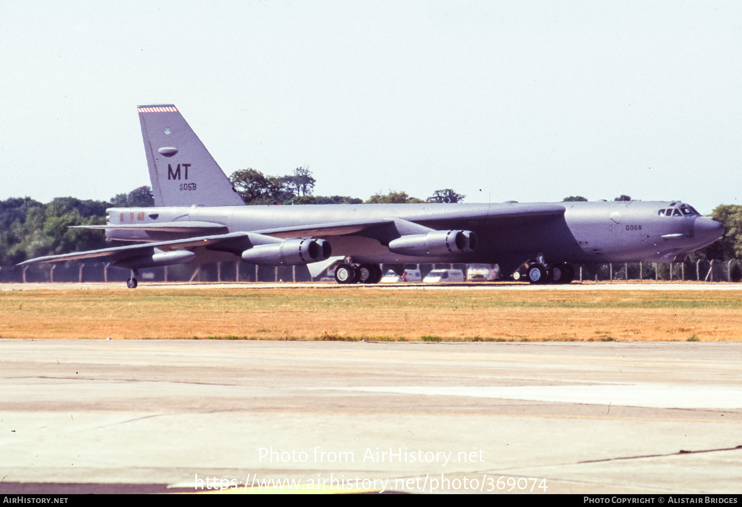 Aircraft Photo of 60-0058 / AF60-058 | Boeing B-52H Stratofortress | USA - Air Force | AirHistory.net #369074