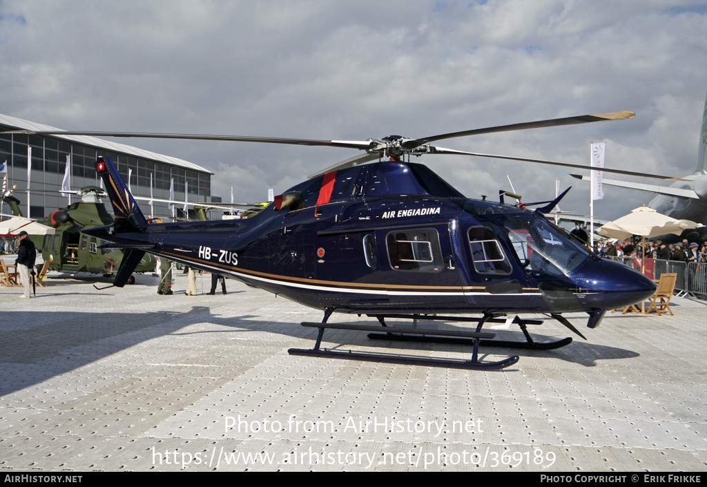 Aircraft Photo of HB-ZUS | AgustaWestland AW-119 MkII Koala (AW-119 Ke) | Air Engiadina | AirHistory.net #369189