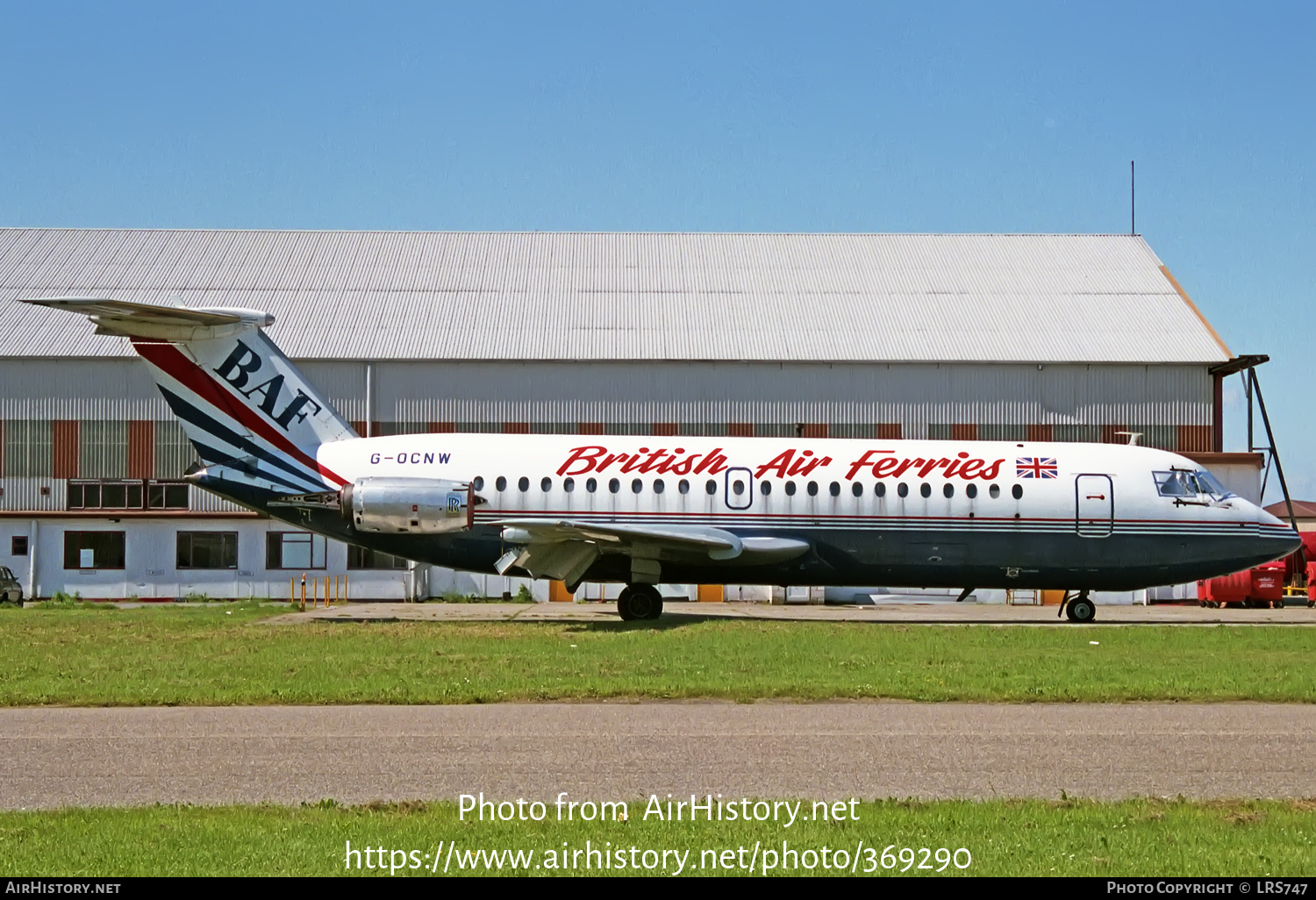 Aircraft Photo of G-OCNW | BAC 111-201AC One-Eleven | British Air Ferries - BAF | AirHistory.net #369290