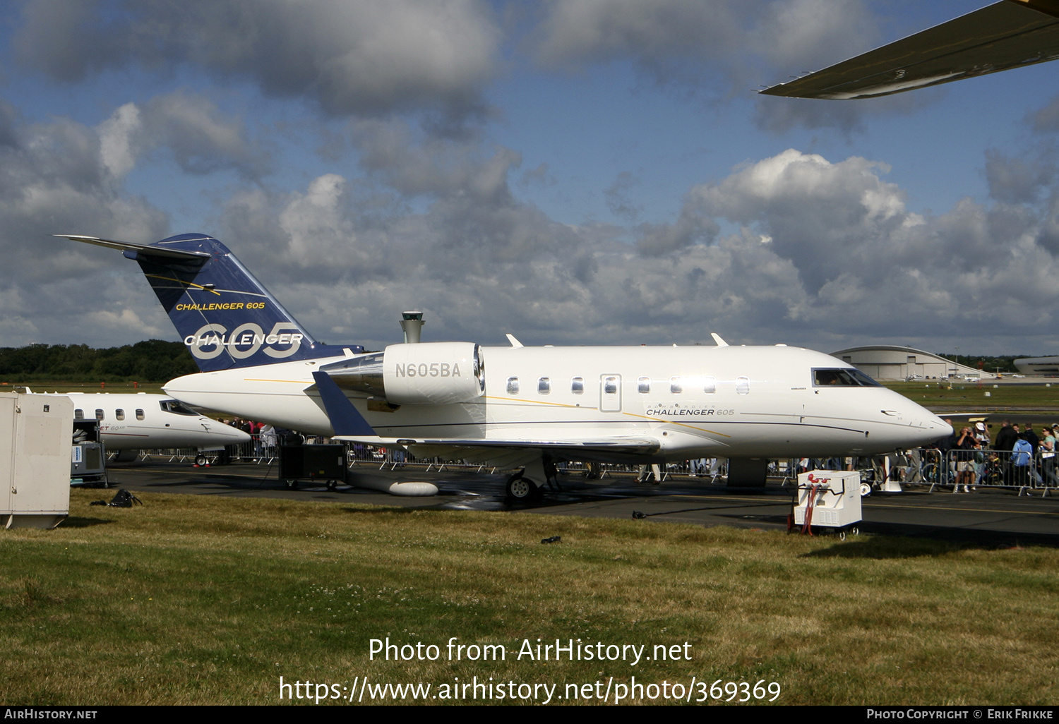 Aircraft Photo of N605BA | Bombardier Challenger 605 (CL-600-2B16) | Bombardier | AirHistory.net #369369