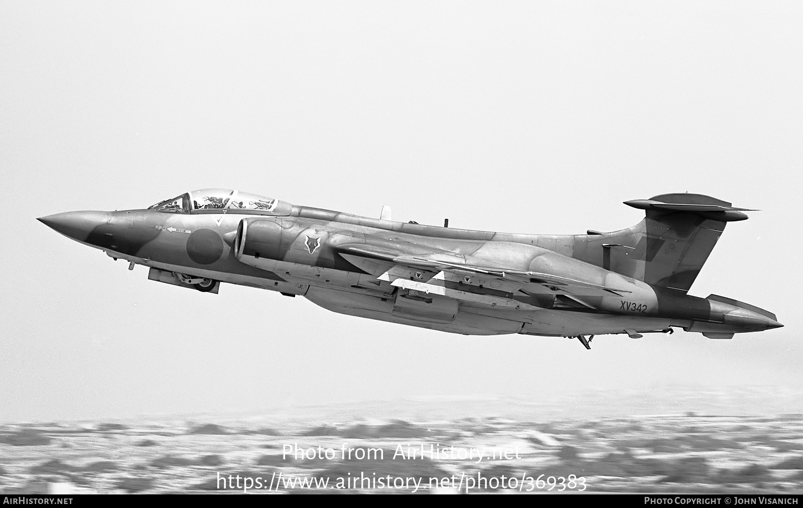 Aircraft Photo of XV342 | Hawker Siddeley Buccaneer S2B | UK - Air Force | AirHistory.net #369383