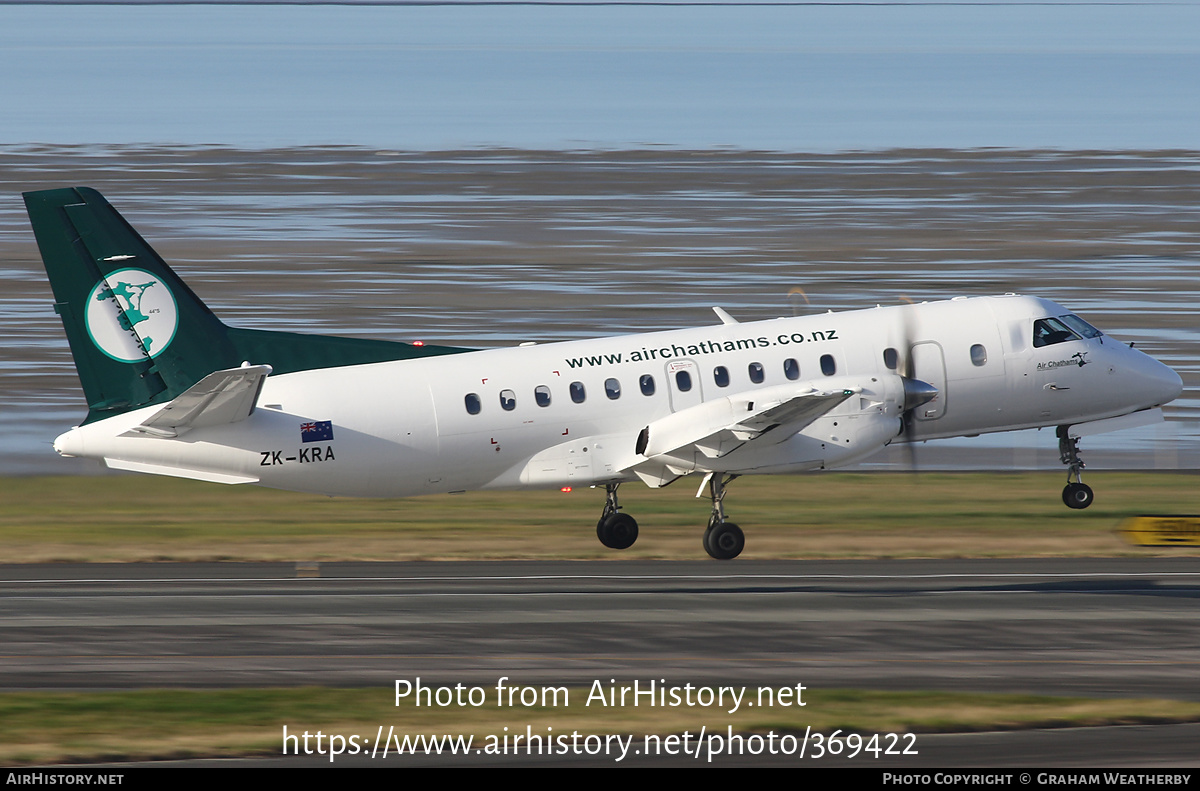 Aircraft Photo of ZK-KRA | Saab 340A | Air Chathams | AirHistory.net #369422